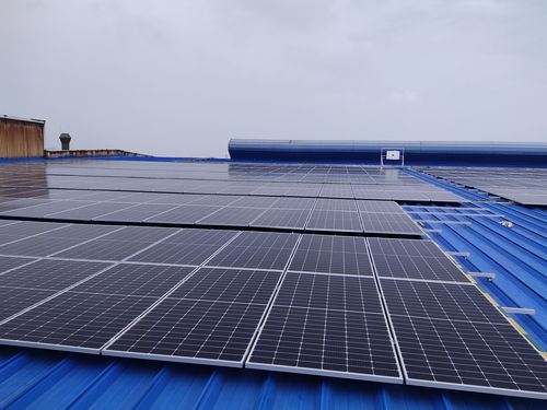 新天钢 厂房屋顶光伏发电项目正式并网投运